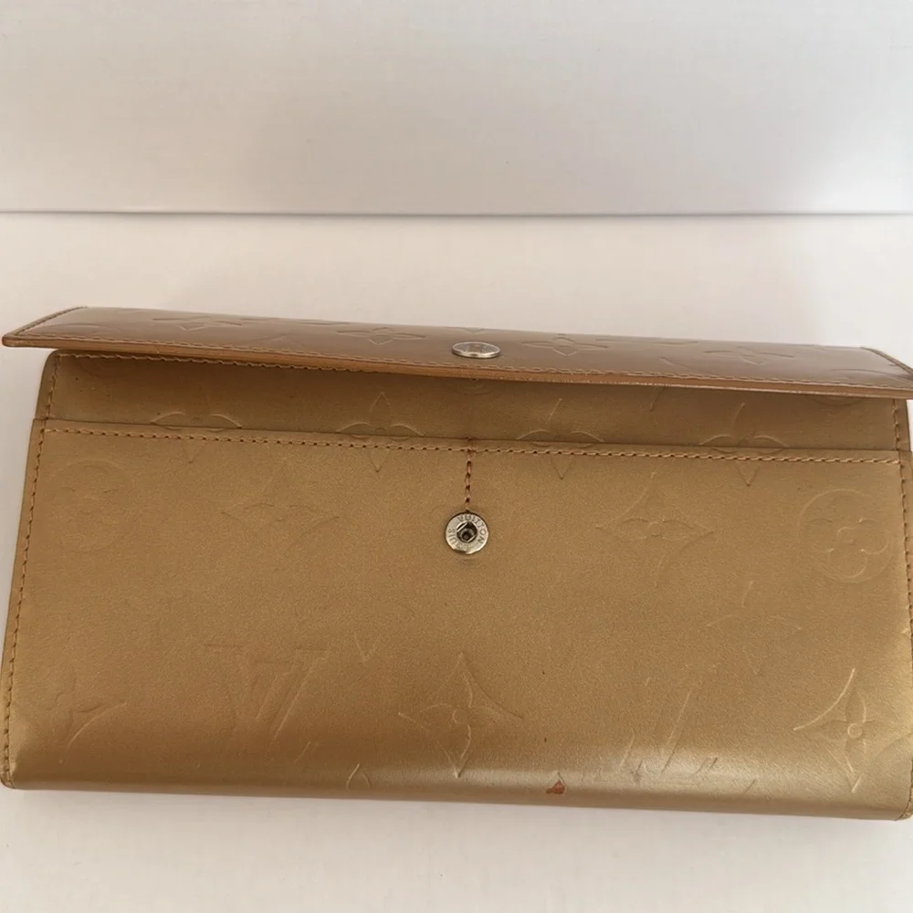 Louis Vuitton Monogram vernis Sarah wallet - Picture 9 of 16